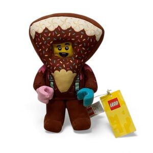 LEGO Chocolate Cake Suit Plush Toy Manhattan Toy New With Tag
